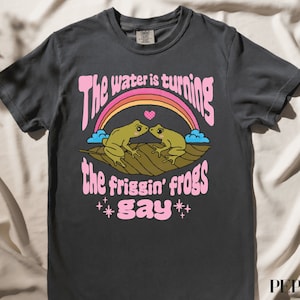 Gay Frog Lovers T-Shirt: LGBTQ Pride Tee