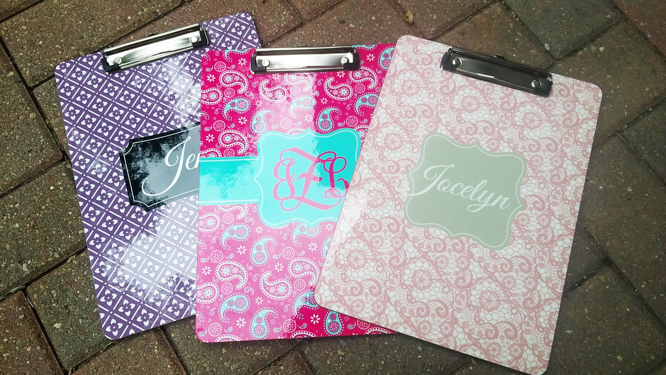 Personalized 2sided clipboard Monogrammed Clipboards Coach Etsy