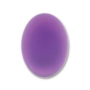 Cabochon Luna, 18x13mm Oval LunaSoft Cabs in 5 colors image 8