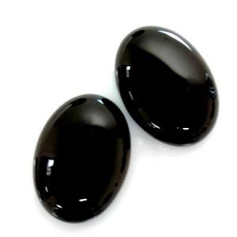 Cabochon Gemstones, 25x18mm Oval Cabs in 13 different types of gemstone. 3 per pkg. image 6