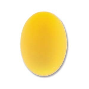 Cabochon Luna, 18x13mm Oval LunaSoft Cabs in 5 colors Lemon