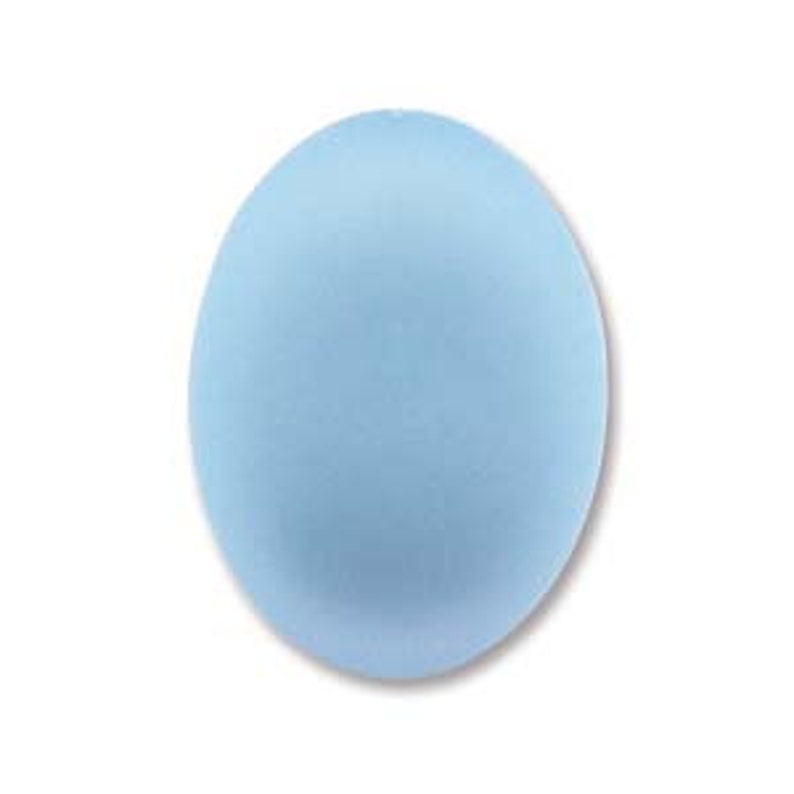 Cabochon Luna, 18x13mm Oval LunaSoft Cabs in 5 colors image 10