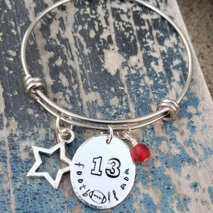 Football Mom Grandma Girlfriend Aunt Bracelet