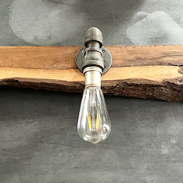Vanity, bath light bar. 3 light 42" long mesquite live edge. FREE SHIPPING