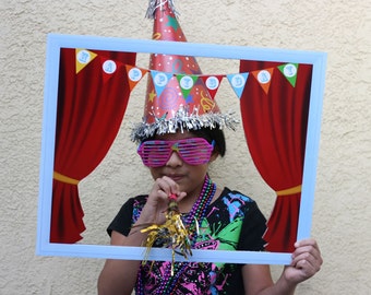 Carnival / Circus Birthday Party Theme - Photo Booth - Prop - Decoration - Downloadable - Printable - 16x20