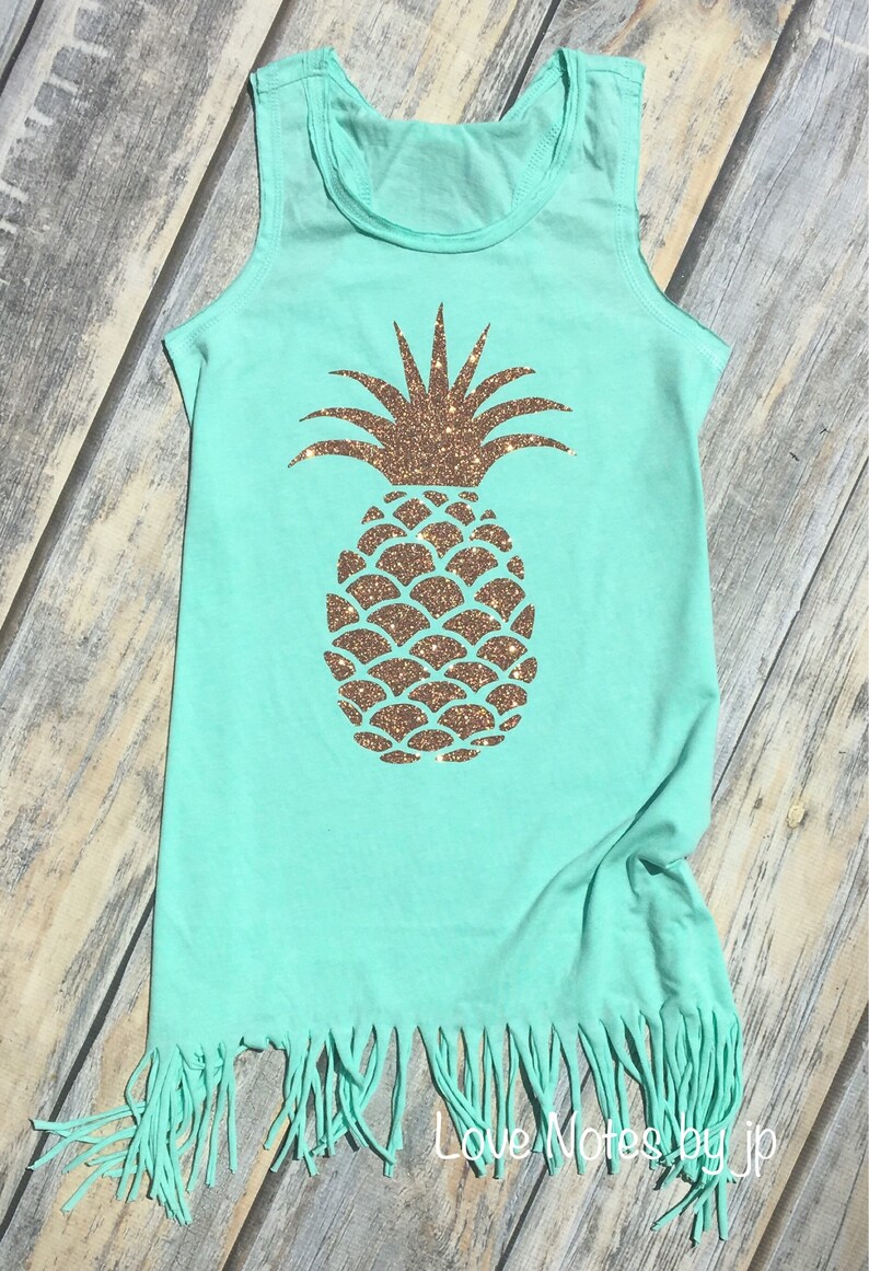 pineapple swim cover up