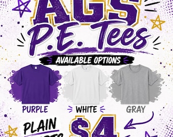 AGS P.E. Tees - Blank
