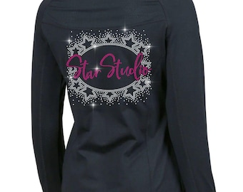 Star Studio Spangle Studio Jacket Personalized Studio Jacket, Girls, Ladies Fit