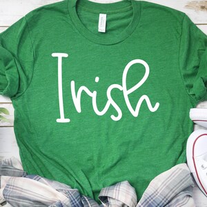 Custom Team Shirt, Irish Handwritten Script Team Shirt, Customizable Colors, Team Name, Mascot Shirt, Custom Spiritwear