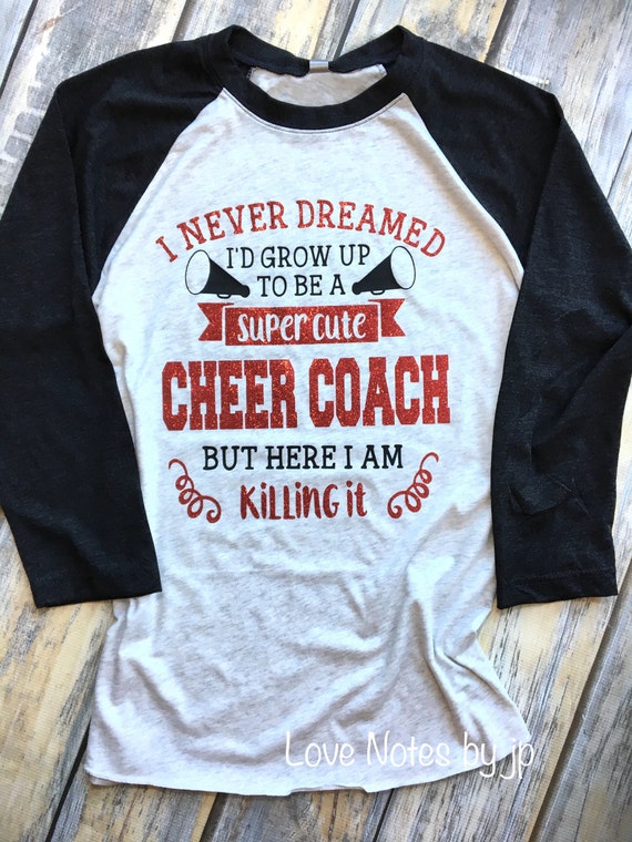 Cheer Coach Cheer Coach Gift Cheer Mono Shirt Team Etsy