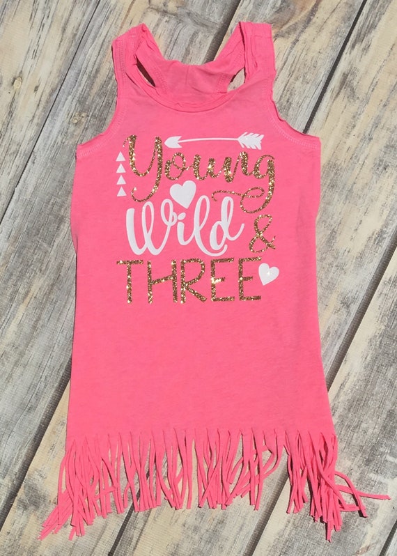 young wild and three dress