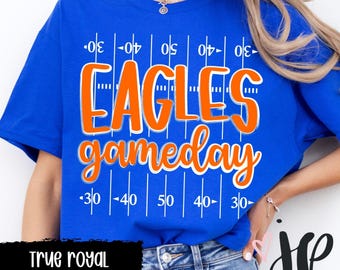 Eagles Gameday Shirt | Personalized Football Team Spirit Tee