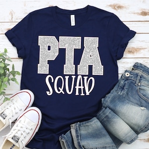 PTA Squad Shirt, PTO Squad Shirt, Parent Teacher Organization Association Shirt, Fun PTO Shirt, Cute pta shirt, pta crew, pto crew, school