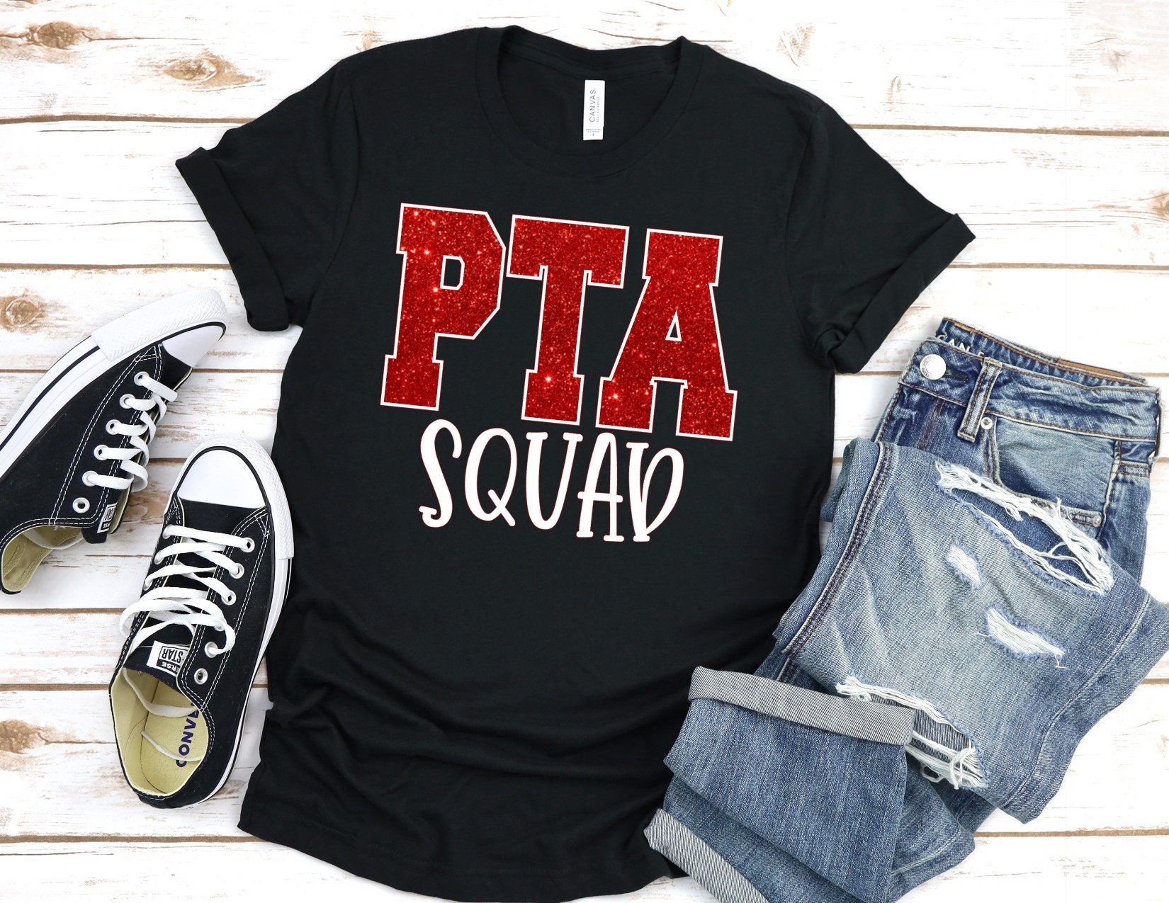 PTA Squad Shirt, PTO Squad Shirt, Parent Teacher Organization ...