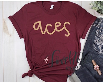 Custom Team Shirt, Handwritten Script Team Shirt, Customizable Colors, Team Name, Mascot Shirt, Custom Spiritwear