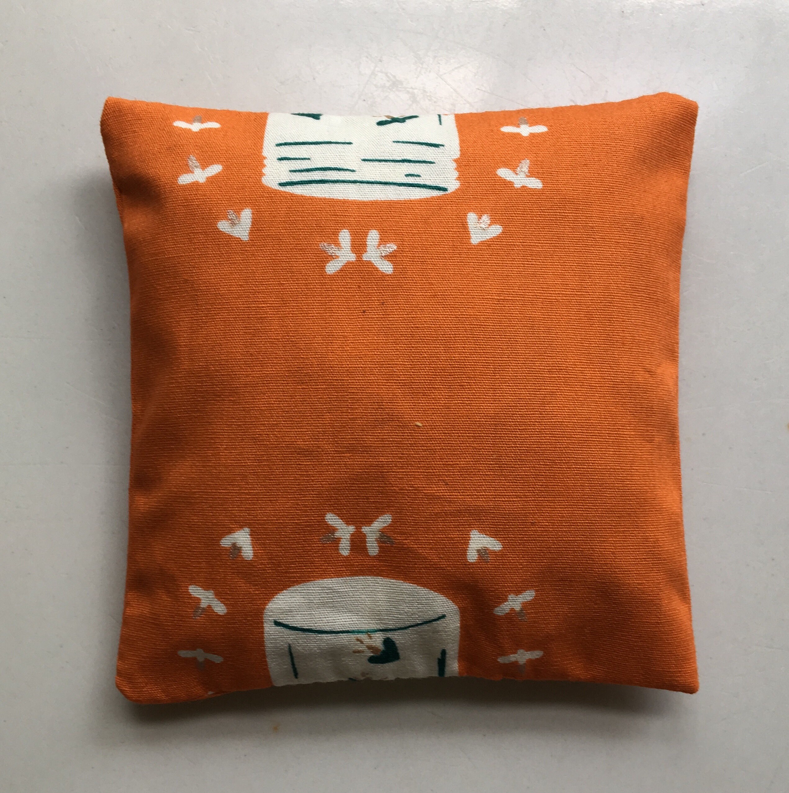 Herbal Sleep Pillow Fireflies Lavender Hops Only Etsy