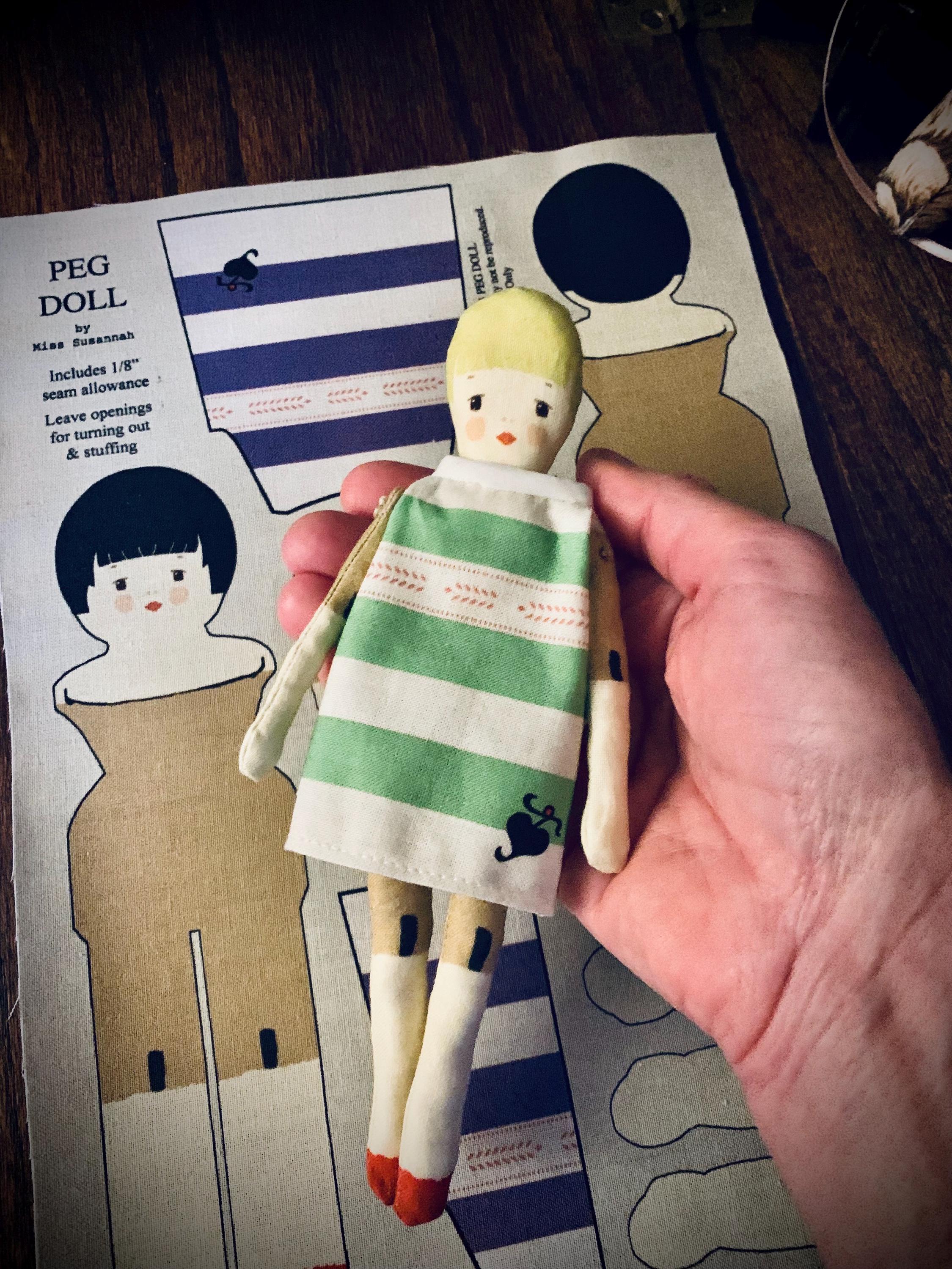 上等な peg Antique doll 日本 Etsy - その他
