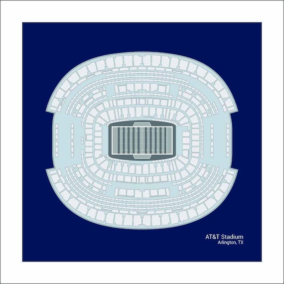 Cowboys Stadium Chart