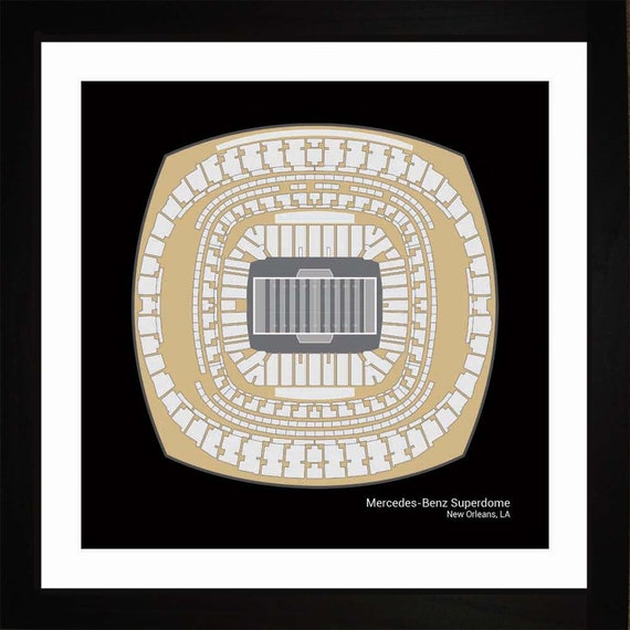 Louisiana Superdome Football Seating Chart