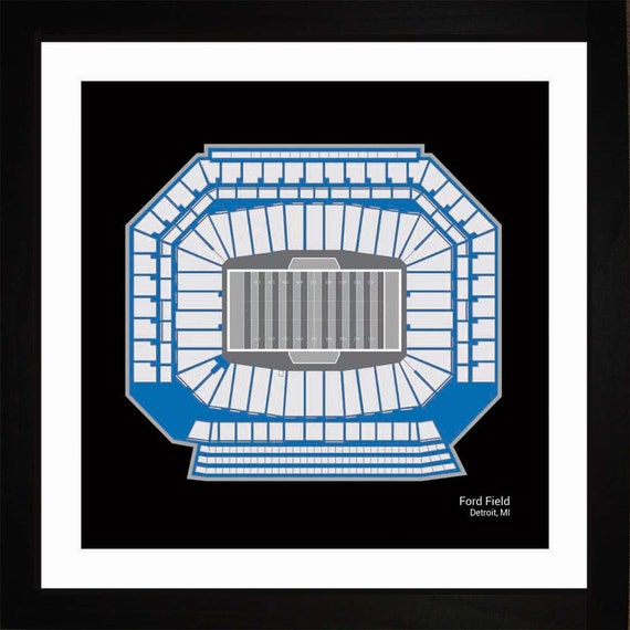 Detroit Lions Seating Chart Ford Field