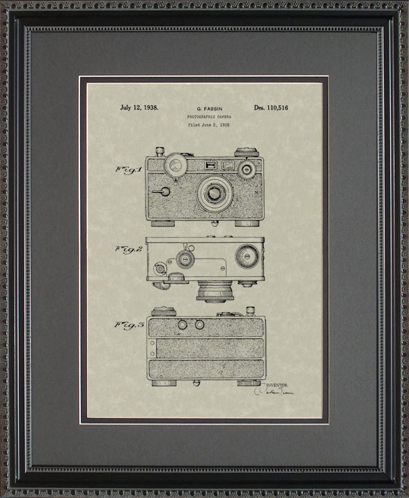 Camera Patent Artwork Photographer Gift F0516 - Etsy