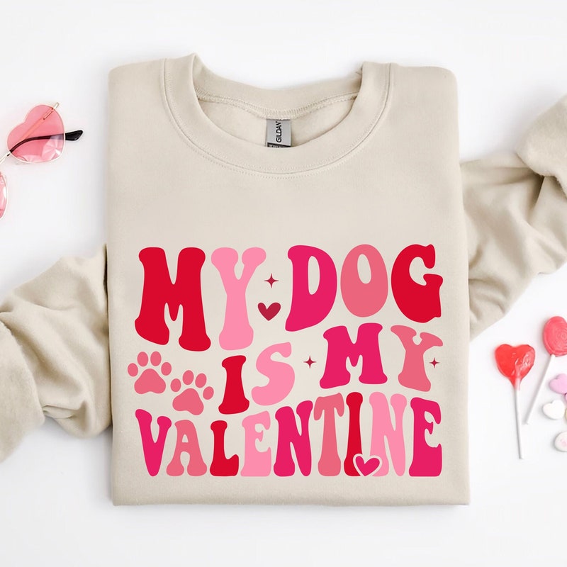 Dog Valentine Etsy
