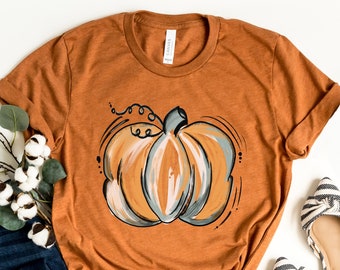 Fall Pumpkin Shirt, Cute Fall Shirt, Thanksgiving Tshirt, Fall Graphic Tee For Women, Pumpkin Spice Tee, Teacher Fall Shirt, Autumn Shirt