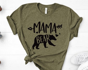 Mama Bear Shirt, Mom Shirt, Mama Bear, Pregnancy Announcement Shirt, Shirts for Mom, Mama Bear Gift, Mama Tee, Mama Bear Tshirt, Mommy Shirt