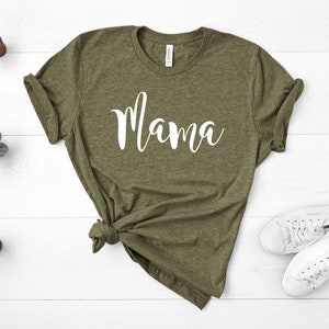 Mama Shirt,Mom Shirts,Momlife Shirt,Mom Life Shirt, Shirts for Moms, Mothers Day Gift, Trendy Mom T-Shirts, Cool Mom Shirts, Shirts for Moms