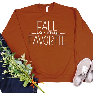 Fall Sweatshirts For Women, Fall Is My Favorite, Crewneck Sweater, Fall Sweaters, Women&#39;s Sweaters, Autumn Crewneck Sweater, Fall Shirts