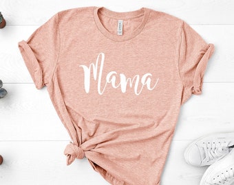 "Tired As A Mother" Shirt – Women's Short Sleeve Graphic Tee, Pink, Casual Mom Life Top