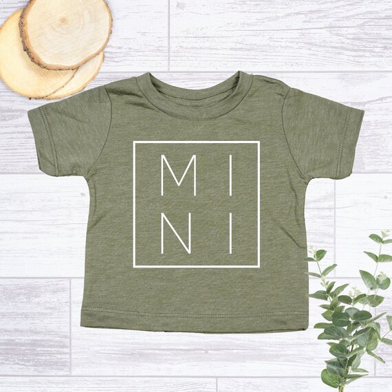 Mini Kids Shirt, Mini Tshirt, Mini Tee, Mommy And Me Tees, Mini Shirt For Infants and Toddlers, Matching Mom And Mini Shirts