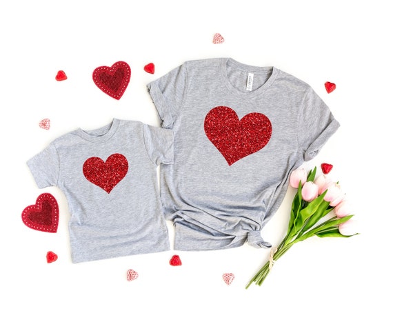 Valentine's Day Shirt, Mommy And Me Valentines Shirt, Kids Valentines Day Shirt, Womens Valentine Shirt, Matching Valentines Day Shirt