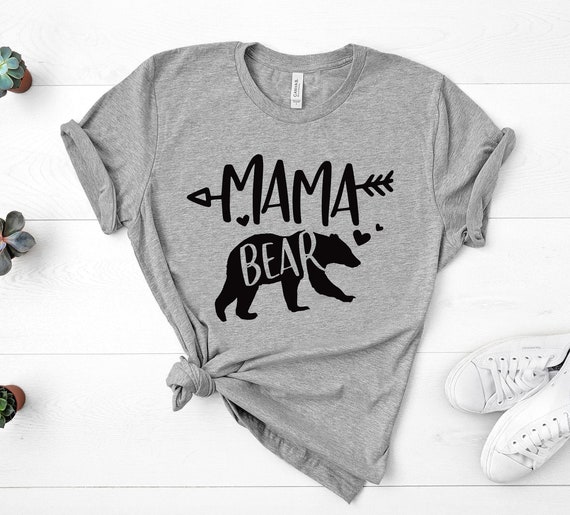 Mama Bear Shirt, Mom Shirts, Momlife Shirt, Shirts for Moms, Mothers Day Gift, Mama Tee, Mama Bear T-shirt, Mama Bear Tee