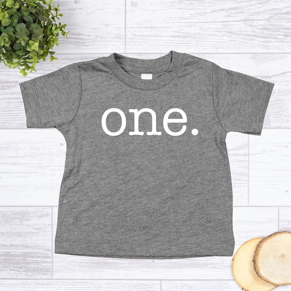 ONE Birthday Shirt, One First Birthday Shirt, 1st Birthday T-Shirt, Birthday Shirts, First Birthday, Boys, Girls, Baby First Birthday Tee