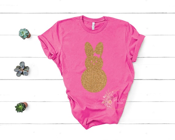 Easter Shirt,Easter Bunny Shirt,My Peeps Shirt,Womens Easter T-Shirt,Glitter Easter Shirt,Happy Easter Shirt,Cute Easter Shirt