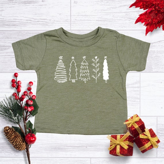 Christmas Tree Tee, Toddler Christmas Shirt, Winter Shirt, Kids Christmas Tee, Kids Tree Shirt, Oh Christmas Tree
