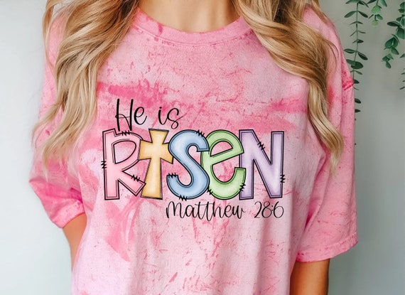 Easter Shirt, He is Risen Shirt, Matthew 28:6 Verse Shirt for Easter, Good Friday T-Shirt, A Lot Can Happen in 3 Days Shirt, Easter Gift