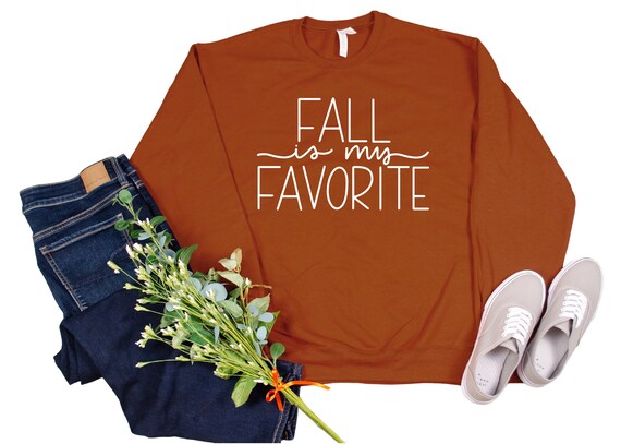 Fall Sweatshirts For Women, Fall Is My Favorite, Crewneck Sweater, Fall Sweaters, Women's Sweaters, Autumn Crewneck Sweater, Fall Shirts