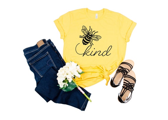 Be Kind Shirt, Be Kind, Inspirational Shirt, Bee Kind T-Shirt, Womens Shirt, Bee Shirt, Positive Vibes Shirt, Be Kind Tee UNISEX FIT