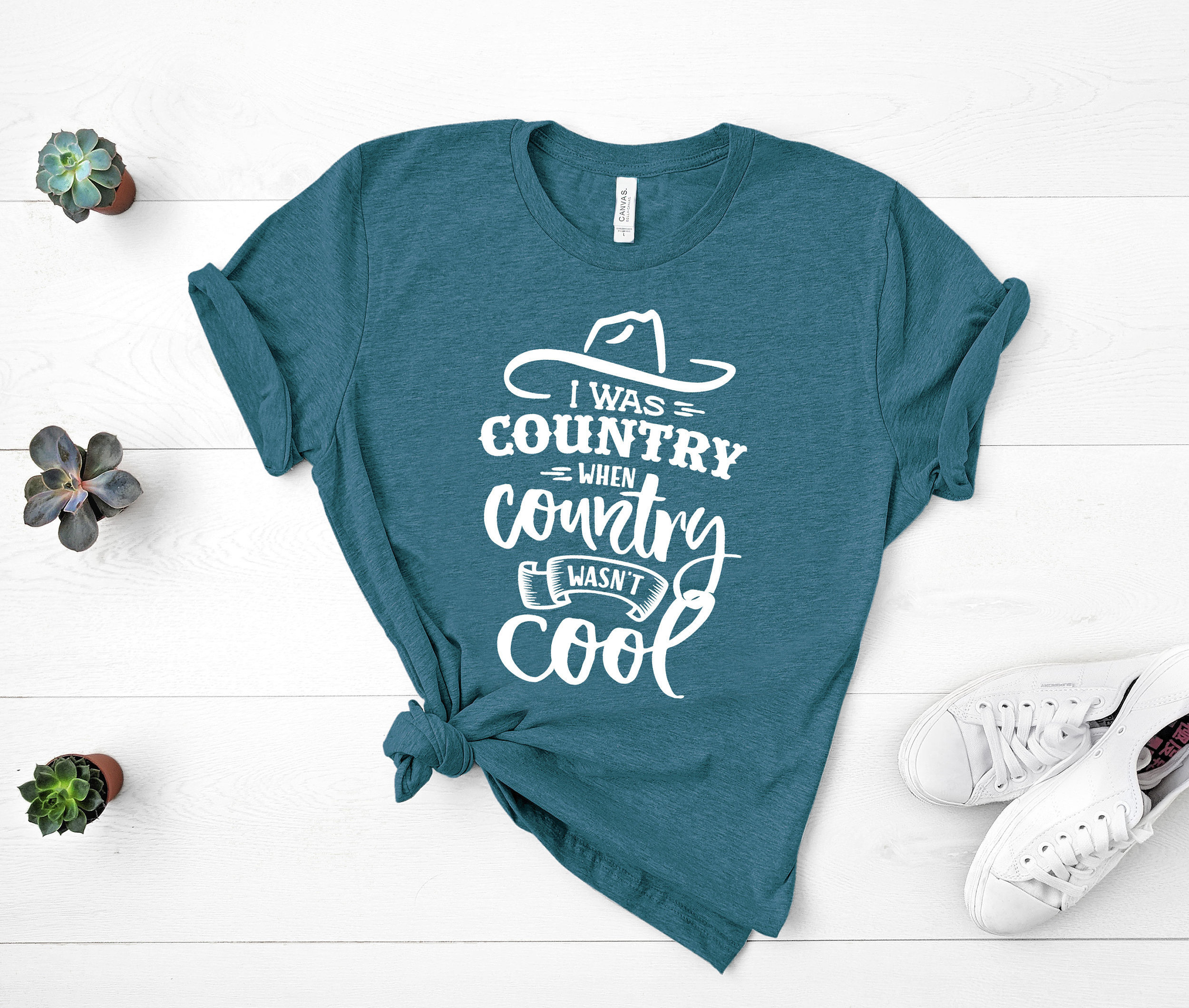 I Was Country When Country Wasn't Cool Shirt I Was Country When Country Wasn't Cool Shirt