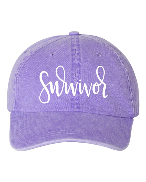 Survivor Hat, Survivor Cap, Cancer Survivor Hat, Survivor Baseball Cap, Disease Survivor, Unisex Baseball Cap, Cancer Awareness