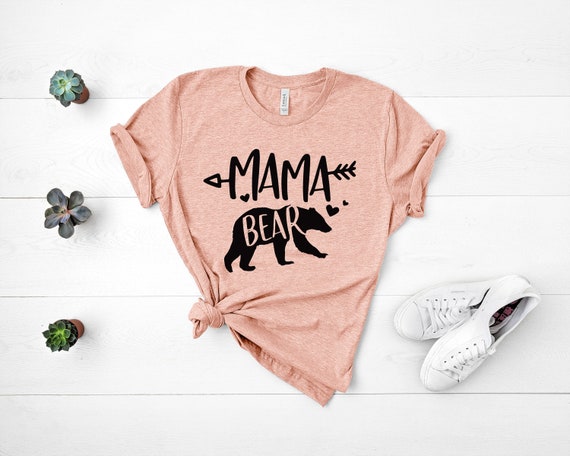 Mama Bear Shirt, Mom Shirts, Momlife Shirt, Shirts for Moms, Mothers Day Gift, Mama Tee, Mama Bear T-shirt, Mama Bear Tee