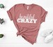 Beautiful Crazy Shirt, Country Music Shirt, Country Concert Tee, Country Girl, Girls Country Music Festival Shirt, Womens Shirts 