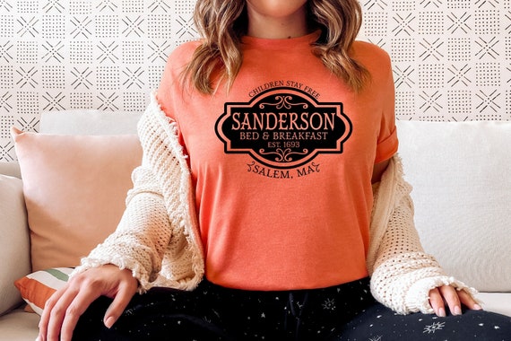 Sanderson Bed & Breakfast Shirt, Halloween Shirts For Women, Hocus Pocus T-Shirt, Sanderson Sisters Shirt, Halloween Movie Shirts, Witch Tee