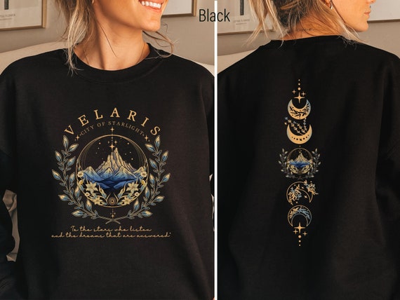 Velaris Sweatshirt, City Of Starlight, A Court Of Thorns And Roses Sweatshirt, Acotar Sweatshirt, Velaris Crewneck, Night Court Sweater