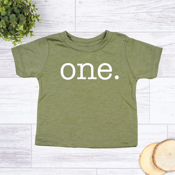 ONE Birthday Shirt, One First Birthday Shirt, 1st Birthday T-Shirt, Birthday Shirts, First Birthday, Boys, Girls, Baby First Birthday Tee