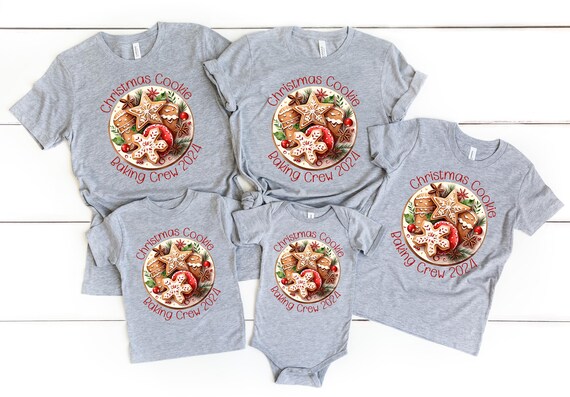 Christmas Cookie Crew Shirt, Christmas Shirt, Cookie Lover, Cookie Shirts, Christmas Baking Shirt, Cookie Baking Crew, Matching Family Shirt