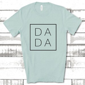 Dada Shirt, Dad Shirts, Dadlife Shirt, Shirts for Dads, Fathers Day Gift, Trendy Dad T-Shirts, Cool Dad Shirts, Shirts for Dads Heather Dusty Blue