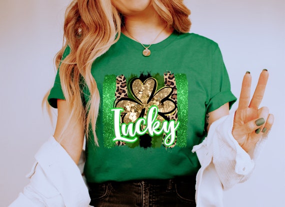 Lucky Clover Shirt, St Patricks Shirt, Shamrock Tee, St Paddys Day Shirt, Irish T-Shirt, Lucky Shirt, St Patricks Day Drinking Shirt, Parade